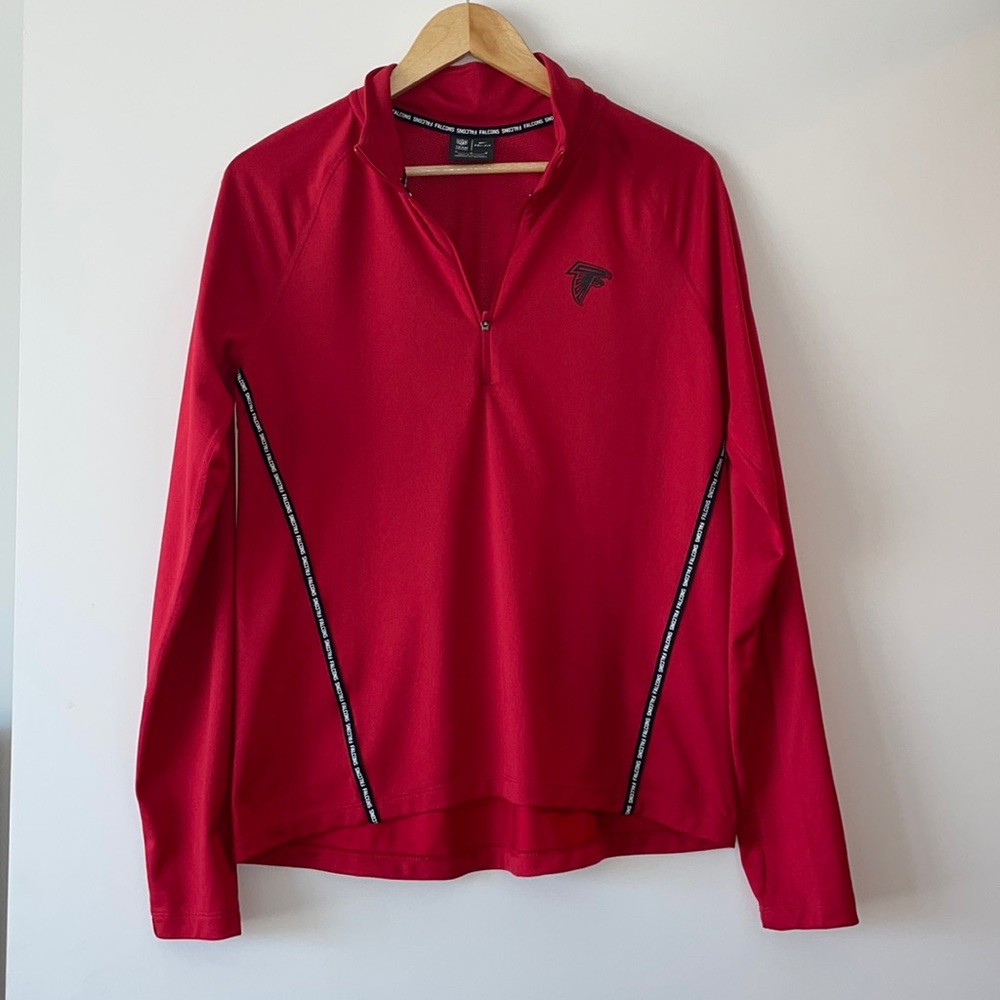 Women’s Nike Atlanta Falcons Half Zip Pullover